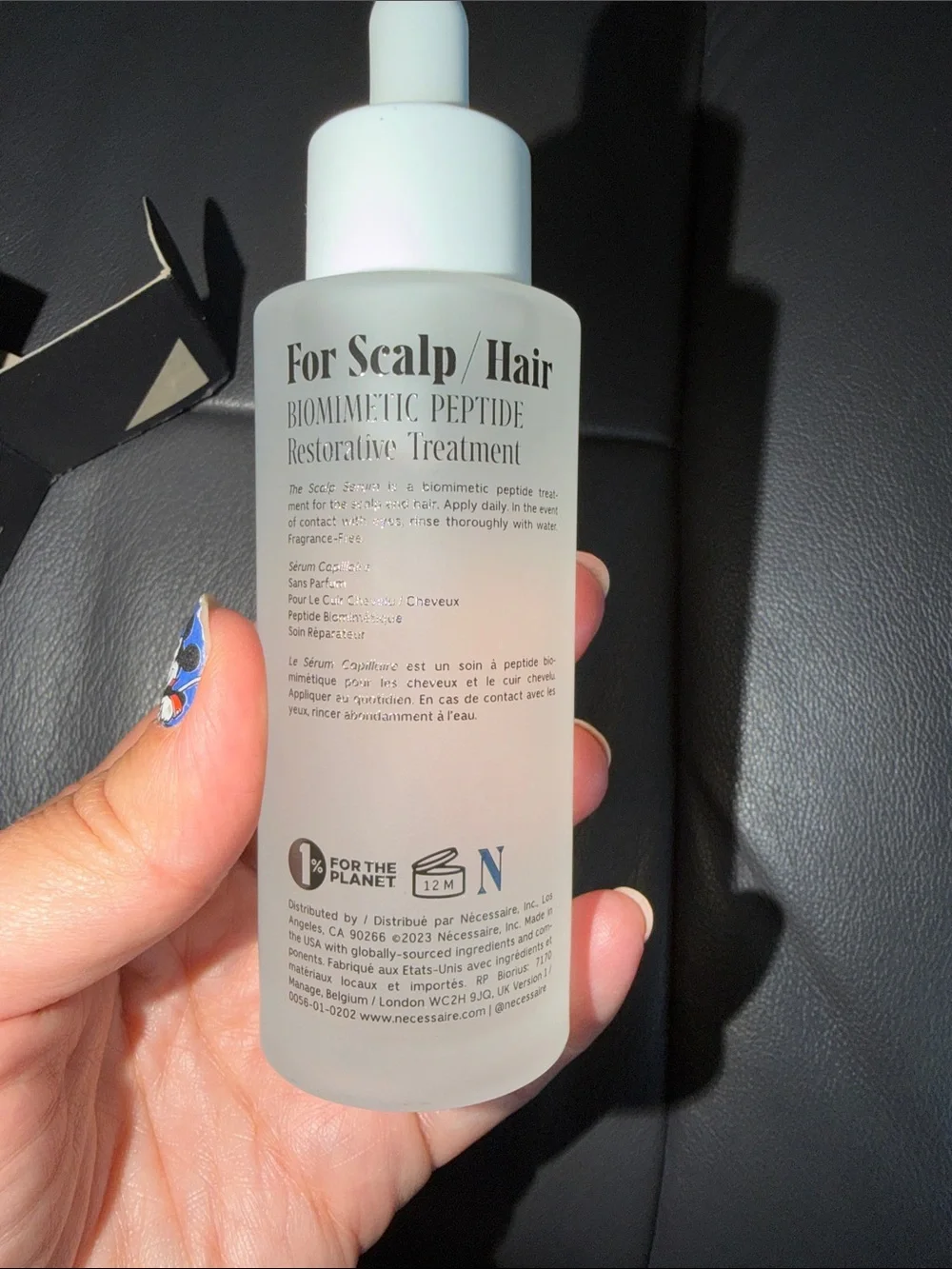 NEW Nécessaire The Scalp Serum 5% Biomimetic Peptide, 60mL